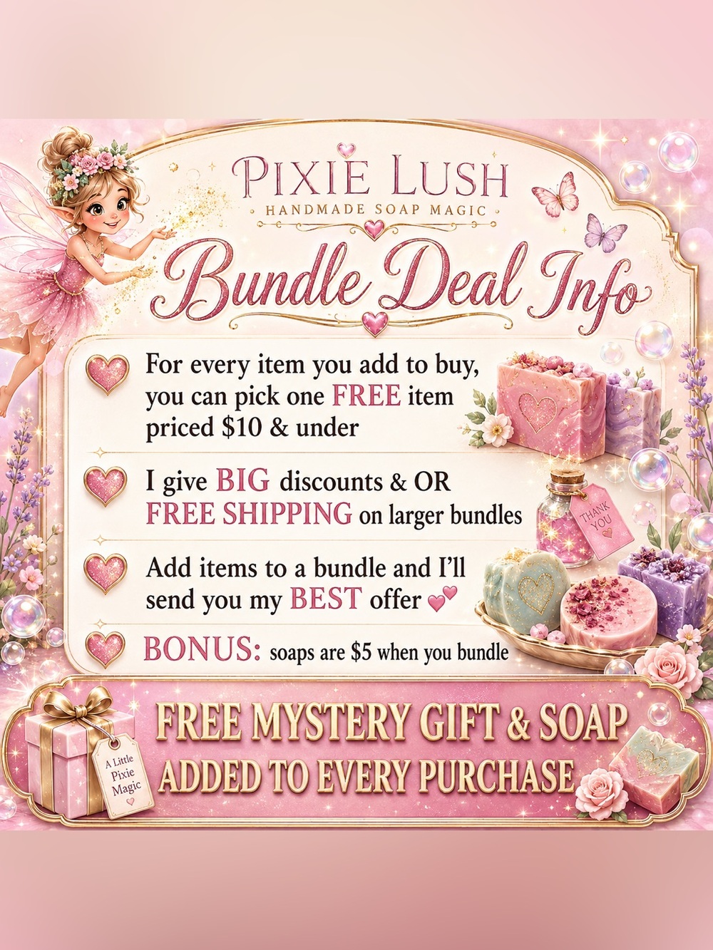 Bundle Deal Info - Pink